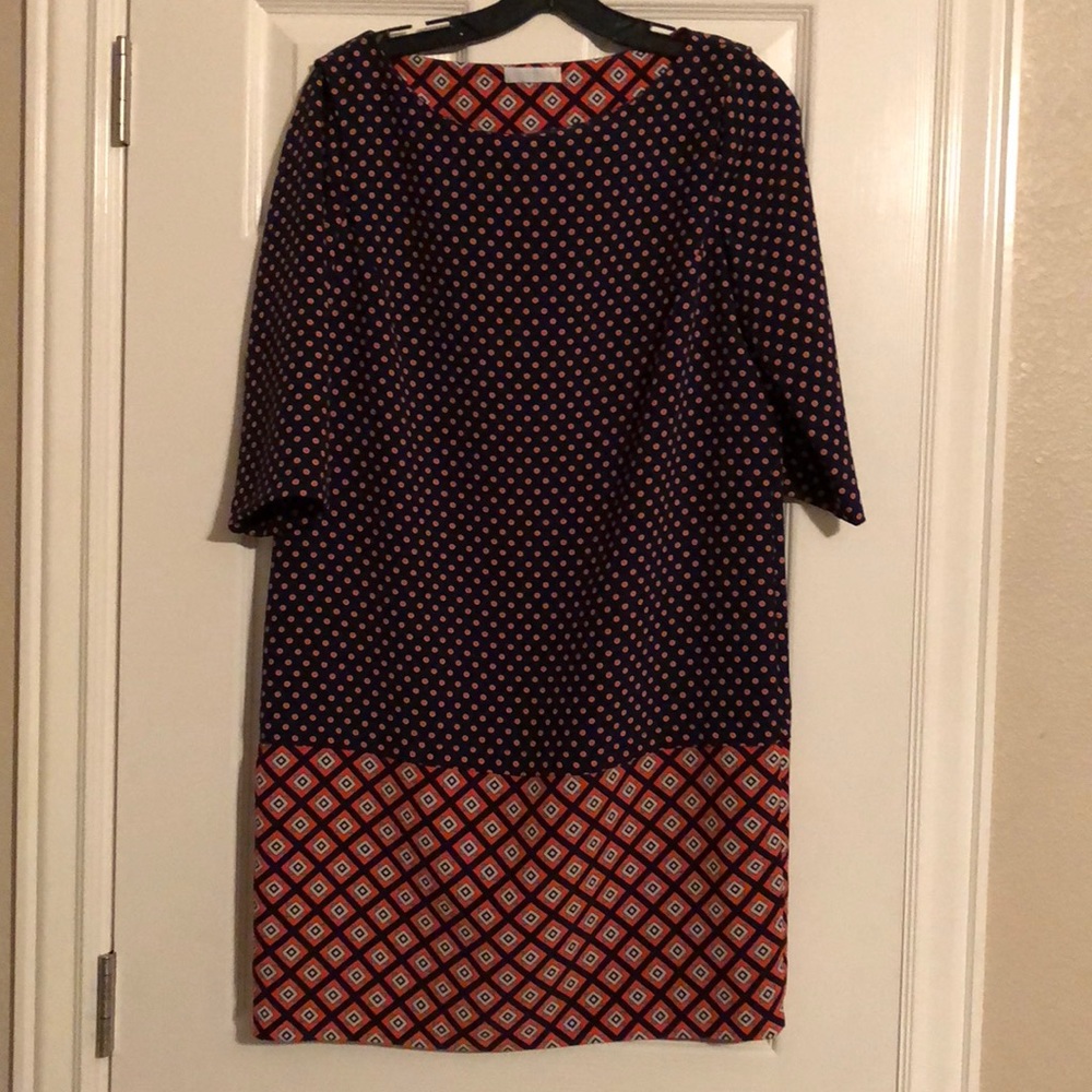 Promod dress with exposed zipper detail in back